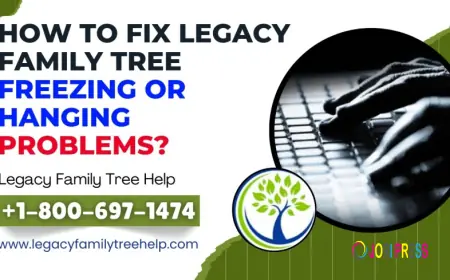 How to fix Legacy family tree Freezing or Hanging Problems
