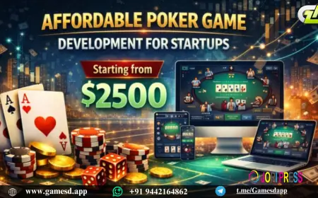 Affordable Poker Game Development for Startups—Starting from $2500