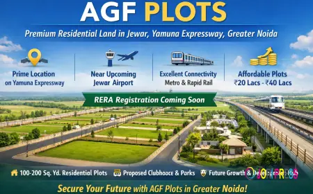 AGF Plots Jewar | Residential Plots Near Yamuna Expressway