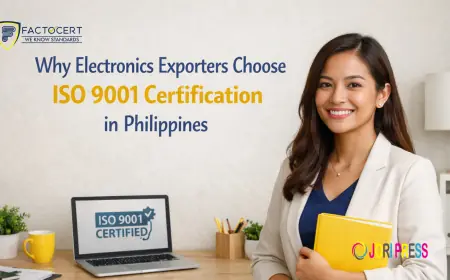 Why Electronics Exporters Choose ISO 9001 Certification in Philippines