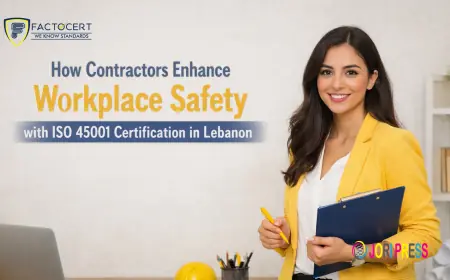 How Contractors Enhance Workplace Safety with ISO 45001 Certification in Lebanon