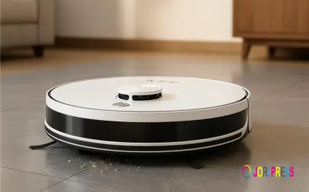 Robot Vacuum and Mop Cleaner for Smart Home Cleaning