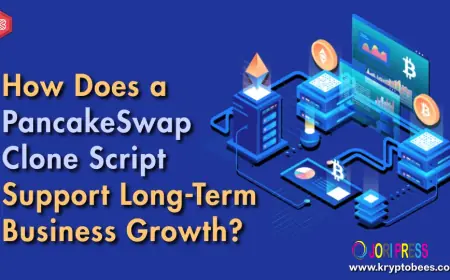 How Does a PancakeSwap Clone Script Support Long-Term Business Growth?