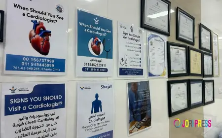Top Signs That You Should Visit a Cardiologist in Sharjah