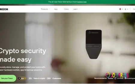 Trezor.io/Start – Download and Install Trezor Suite App