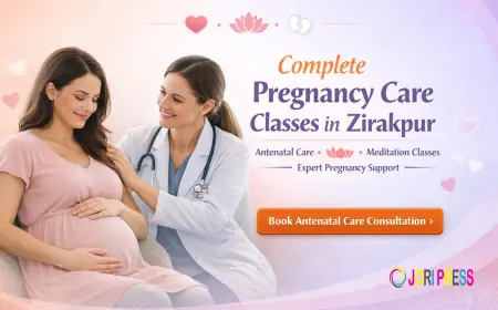 Pregnancy Care Classes in Zirakpur – Complete Antenatal & Meditation Support for Expecting Mothers