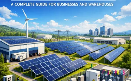 Commercial Solar Power Plants for Businesses & Warehouses | Complete Guide