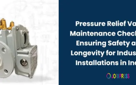 Pressure Relief Valve Maintenance Checklist