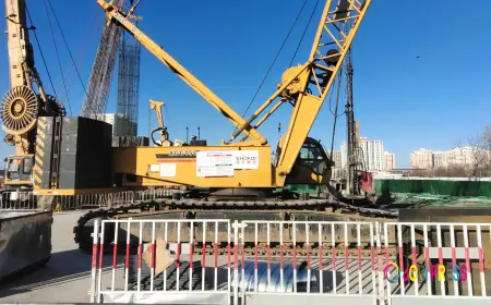 Crawler Crane in Yanbu