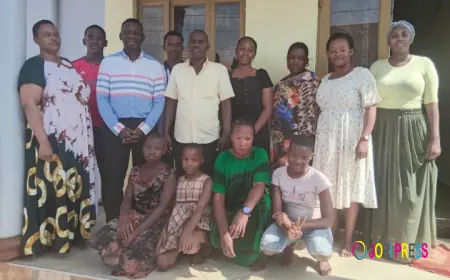 Senior Pastor Wilson Bugembe follow Archbishop Dr Stephen Kaziimba in Condolence Visit to Family of Late NRA Freedom Fighter Rtd. Maj. Babumba Henry Bwohe