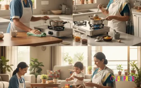 Top Benefits of Hiring a Specialized Japa Maid for Post-Natal Care in Mumbai