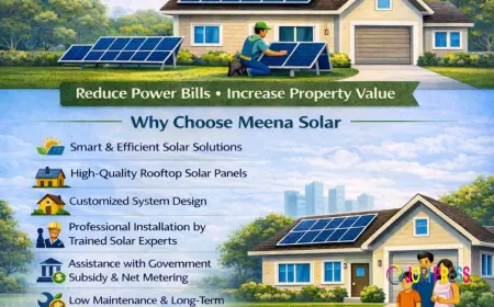 Best Home Solar Installation Service in Vadodara | Meena Solar