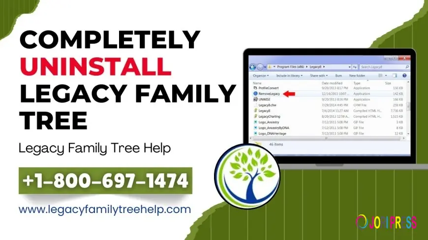 How To Completely Uninstall Legacy Family Tree?
