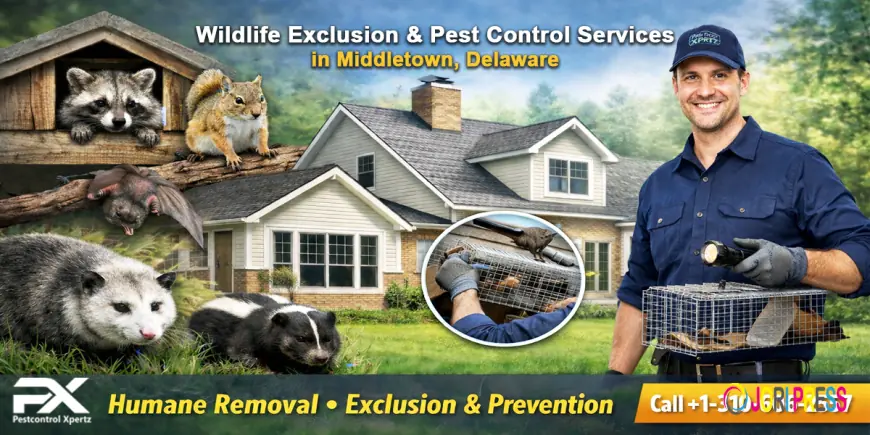 Wildlife exclusion services Middletown DE