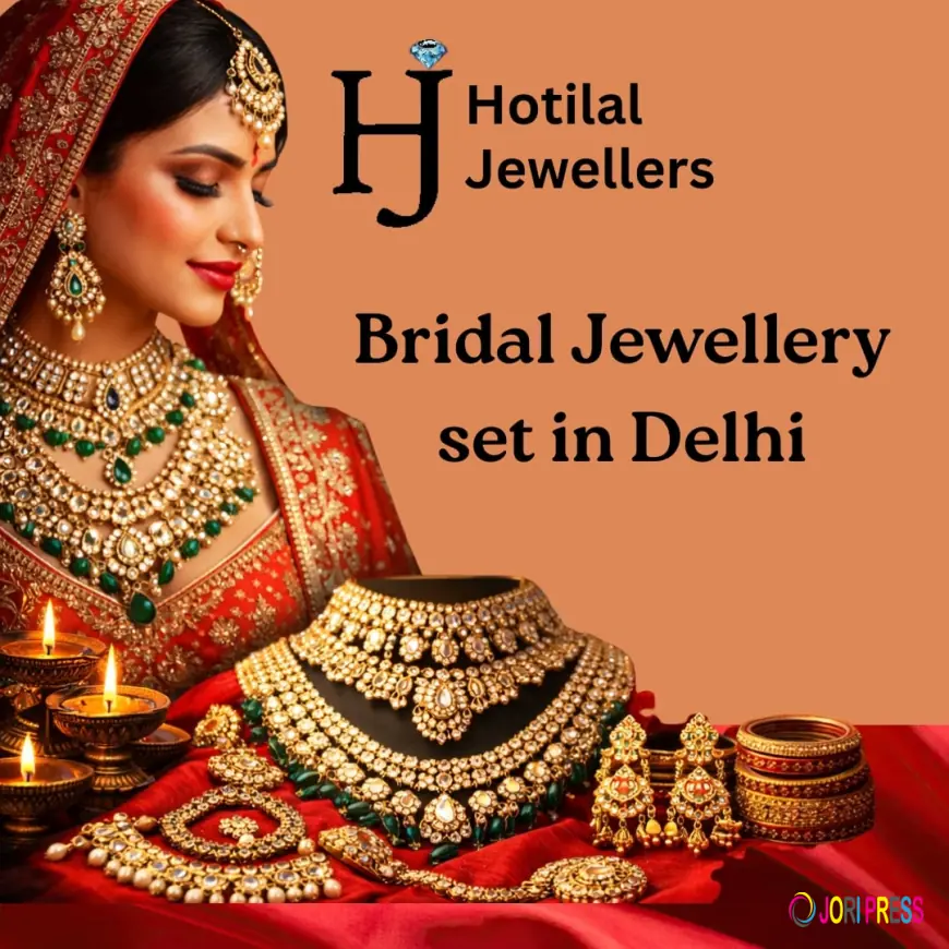 Bridal Jewellery Set in Delhi | Hotilal Jewellers