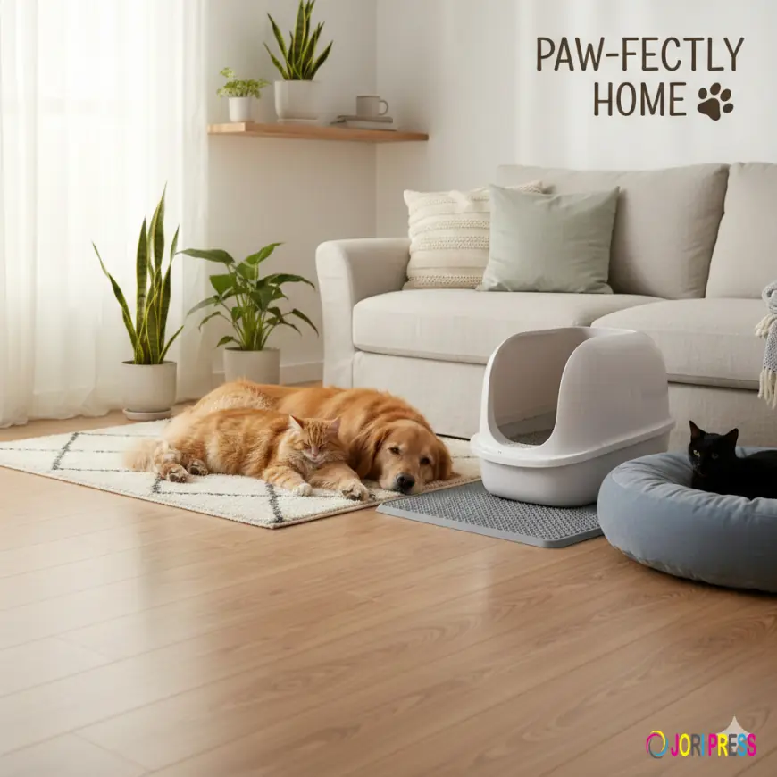 How to Keep Your Home Clean and Cozy with Pets (Without Constant Cleaning)