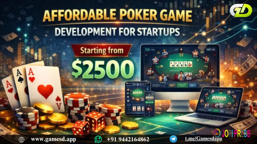 Affordable Poker Game Development for Startups—Starting from $2500