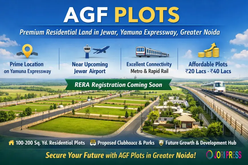 AGF Plots Jewar | Residential Plots Near Yamuna Expressway