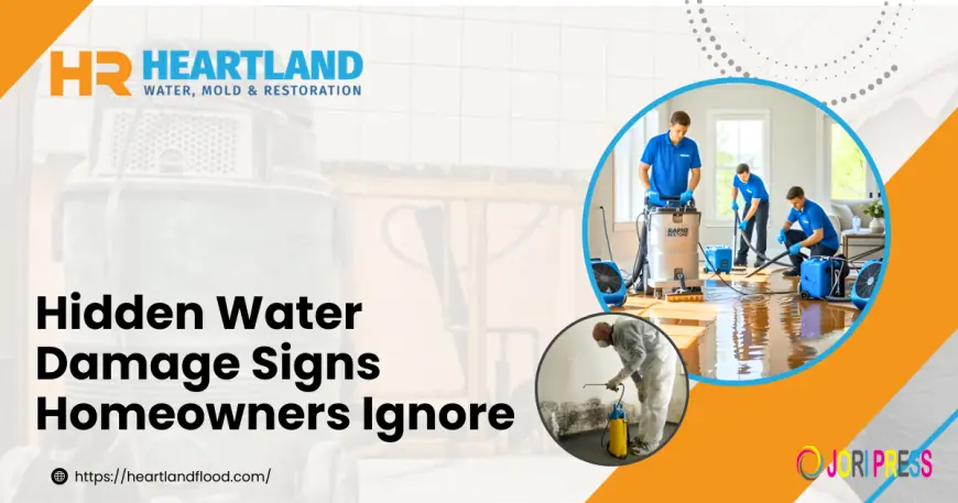 Hidden Water Damage Signs Homeowners Ignore