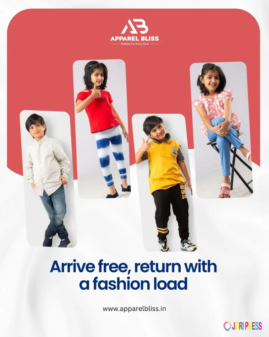 Trendy Kidswear Collection Online | Apparel Bliss – Fashion for Every Soul