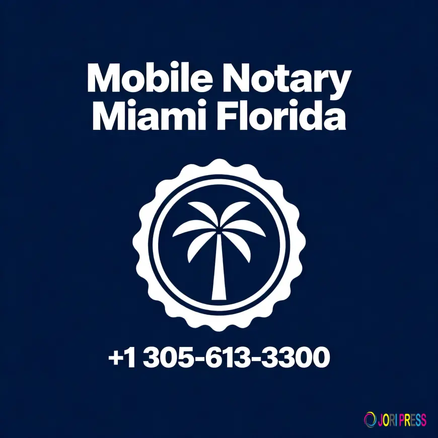 Mobile Notary Public Services Miami FL, Mobile Notary Miami-Dade County