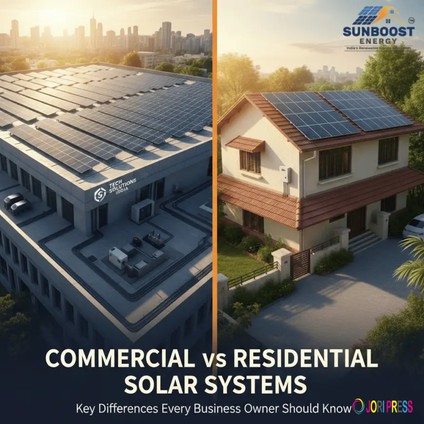 Commercial vs Residential Solar Systems: Key Differences Every Business Owner Should Know