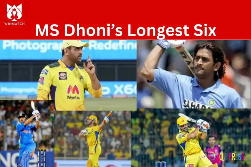 The Story Behind MS Dhoni’s Longest Six That Shocked Bowlers and Fans
