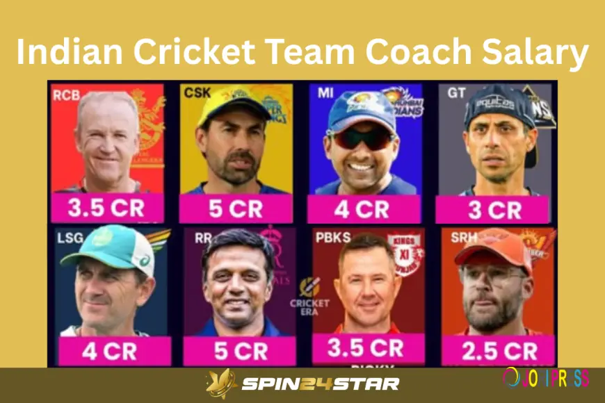 Indian Cricket Team Coach Salary Explained Pay Structure, Perks and Bonuses