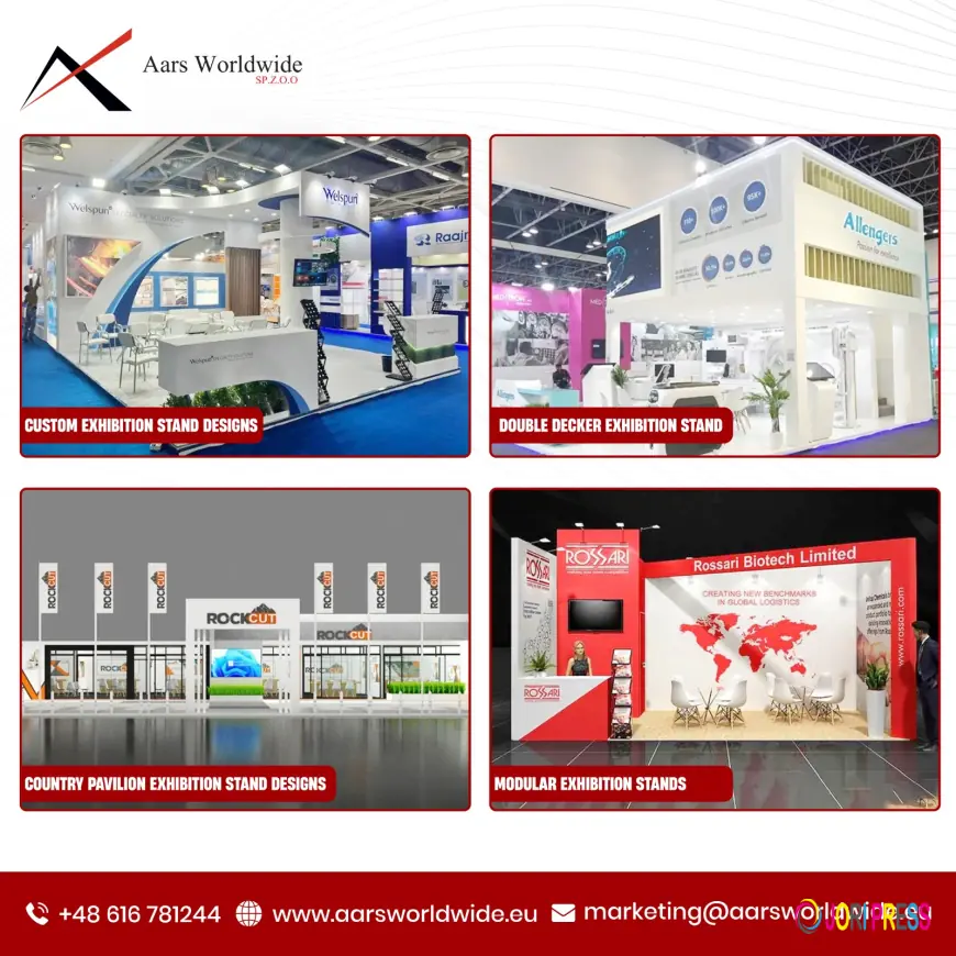 Top Exhibition Stand Design Companies in Bologna for Custom & Modular Trade Show Stands