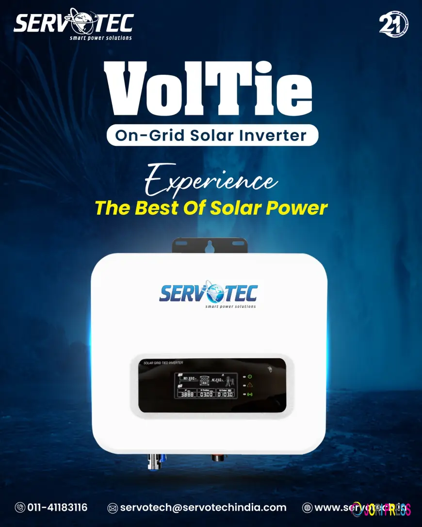 Servotech VolTie On-Grid Solar Inverter