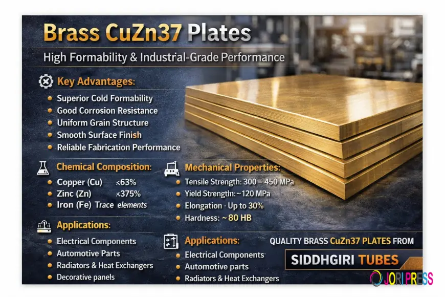 Brass CuZN40 Plates