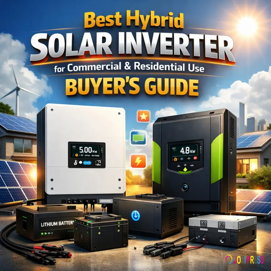 Best Hybrid Solar Inverter for Commercial & Residential Use | Buyer’s Guide