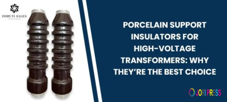 Porcelain Support Insulators for High-Voltage Transformers