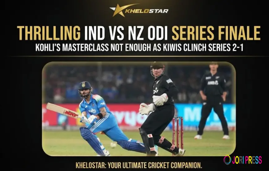 Khelostar: India vs NZ 3rd ODI Resilience Analysis