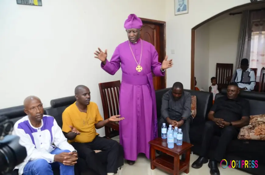 Archbishop Kaziimba Mugalu Pays Condolence Visit to the Family of the Late Maj. Babumba Henry