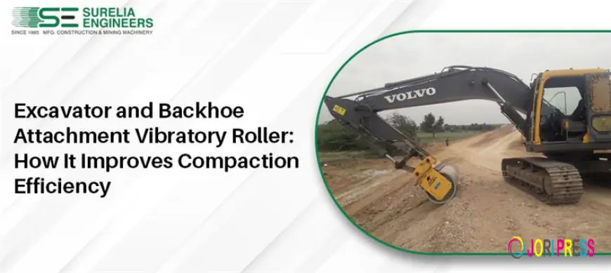 Excavator and Backhoe Attachment Vibratory Roller: How It Improves Compaction Efficiency