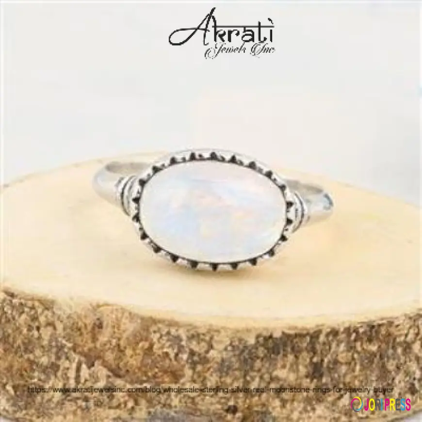 Buy Wholesale Sterling Silver Rings With Stone in USA | Akrati Jewels Inc
