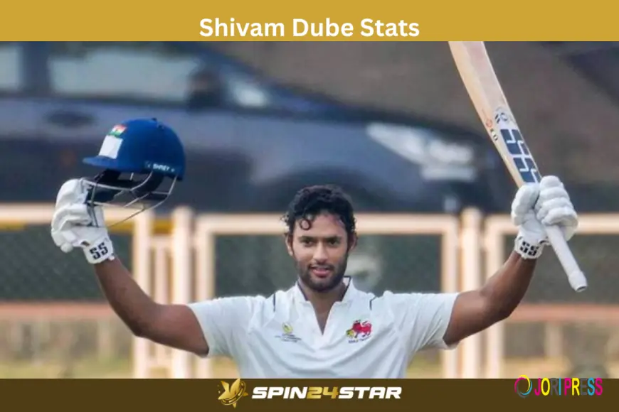 Shivam Dube Stats Format-Wise Performance in Tests ODIs and T20s