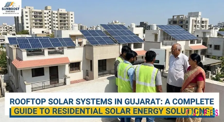Rooftop Solar Systems in Gujarat: A Complete Guide to Residential Solar Energy Solutions by Sunboost Energy