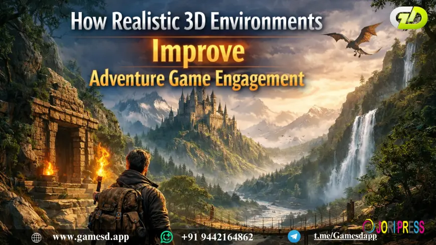 How Realistic 3D Environments Improve Adventure Game Engagement