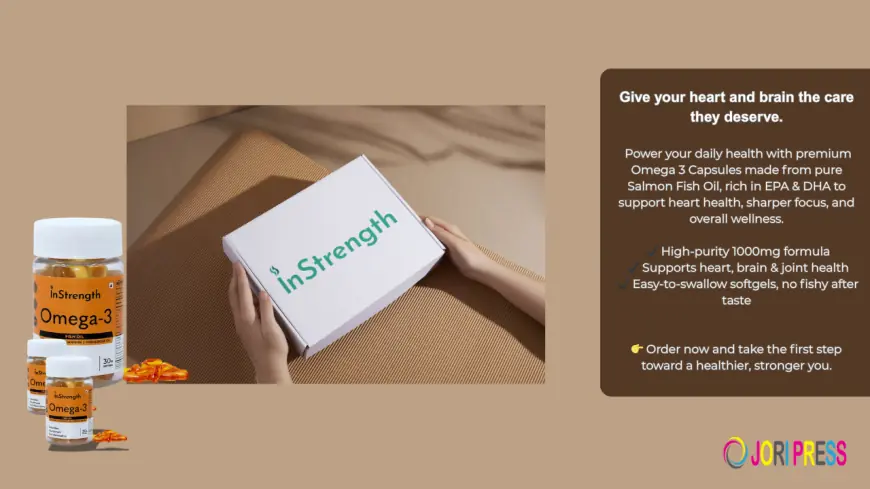 Why Omega 3 Capsules Salmon Fish Oil 1000mg Are the Best Choice for Heart & Brain Health?