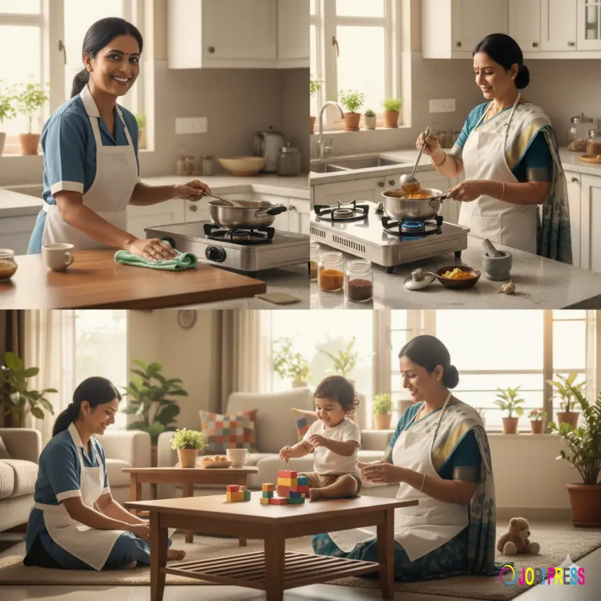 Top Benefits of Hiring a Specialized Japa Maid for Post-Natal Care in Mumbai