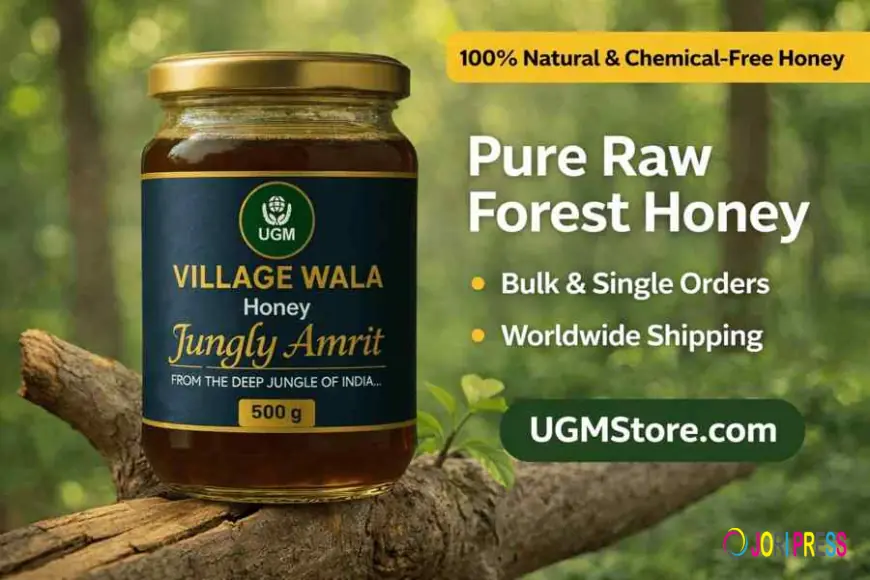 Pure Raw Forest Honey – 100% Natural Jungly Honey from India