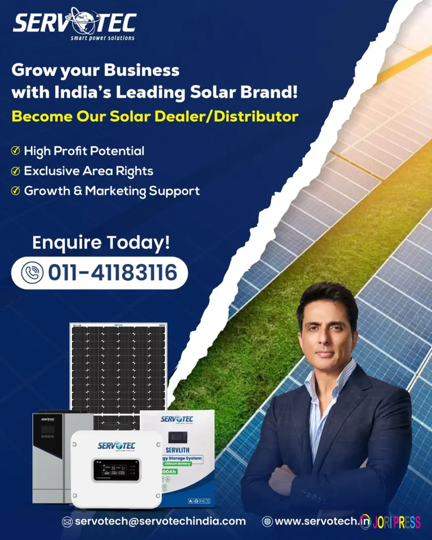 Servotech Solar Dealership/Distributorship Programme
