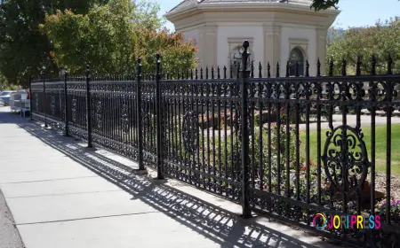 Ornamental Iron Fence for Style, Strength and Security