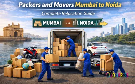 Packers and Movers Mumbai to Noida – Complete Relocation Guide