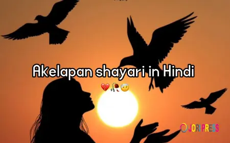 Akelapan Shayari in Hindi – When Loneliness Speaks Through Words