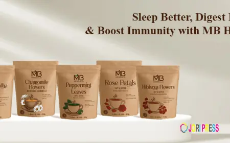 Herbal Teas for Daily Wellness: Sleep Better, Digest Easier & Boost Immunity with MB Herbals