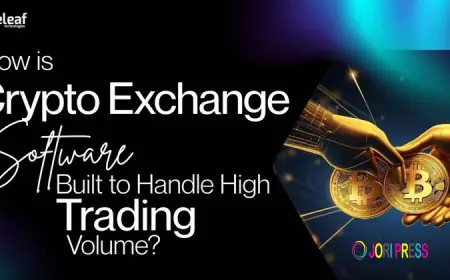 How Is Crypto Exchange Software Built to Handle High Trading Volume?