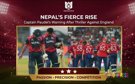 England Shaken: Instamatch Tracks Nepal